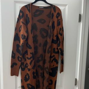 Leopard cardigan